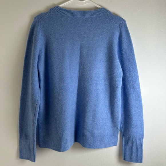J.Crew Women's Pullover Blue Extra Soft Knit Long Sleeve Sweater- Size XS NWT - Picture 7 of 11